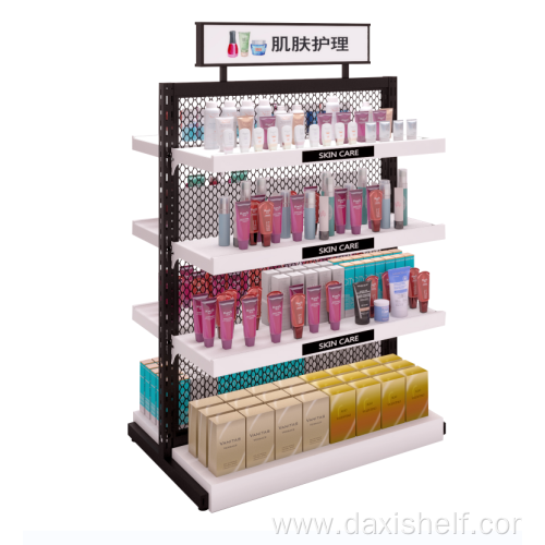 Mesh backboard Supermarket shelf cosmetics shelf